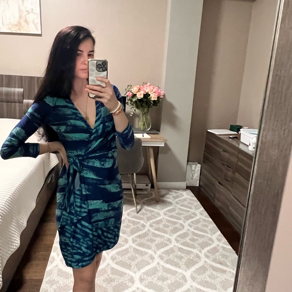 Bcbg wrap dress